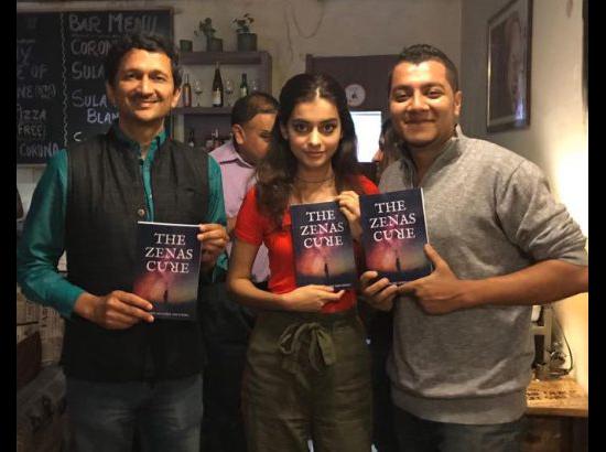 Vivek Atray releases 11th class student’s novel The Zenes Cure