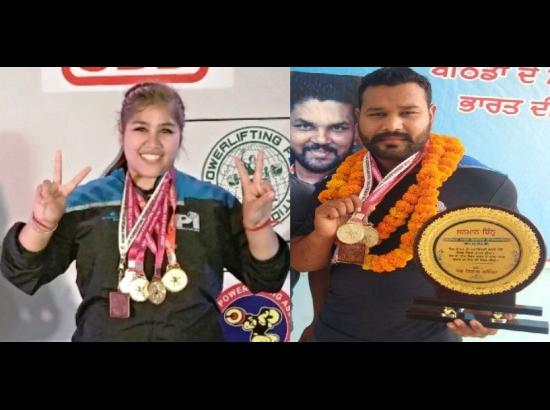 Punjab Powerlifters bag gold medals in Asian Powerlifting Championship