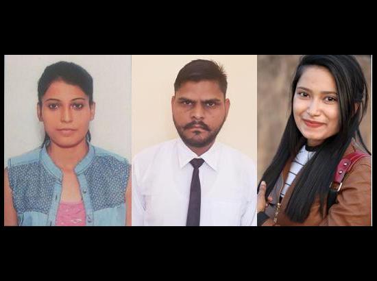 Shivani Rajput of Aryans shines in LL.B Results