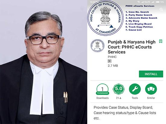 Krishna Murari Chief Justice Punjabb and Haryana High Court launches nouquet of IT initiatives