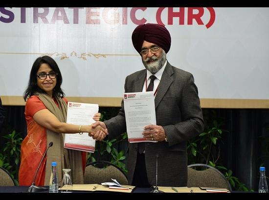 Chandigarh University in association with SHRM launches North India’s 1 st MBA in Strategic HR