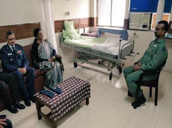 Entire nation is proud of your courage: Nirmala Sitaraman to IAF pilot