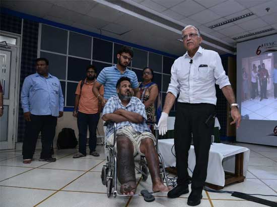 Latest Varicose Vein Treatment ” Clases” Foreign Doctors impart technique at Fortis Hospital,Mohali