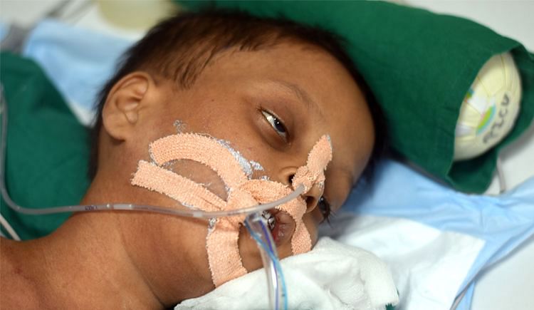 My Son is lying unconscious and I urgently need your help to save hin,Kitto 