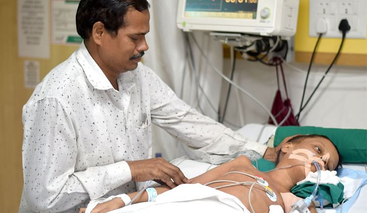 My Son is lying unconscious and I urgently need your help to save hin,Kitto 