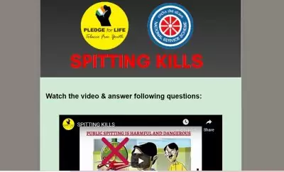 “Spitting Kills” Mobile App helps spread the message! “Spitting Kills” Mobile App helps spread the message!