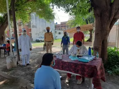 64 Volunteers donate blood at Panjab University&nbsp;Campus Chandigarh 