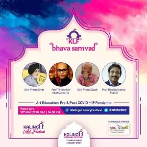 Interactive webinar and discussion on Kalinga Art&nbsp; and Literature festival 2020. 