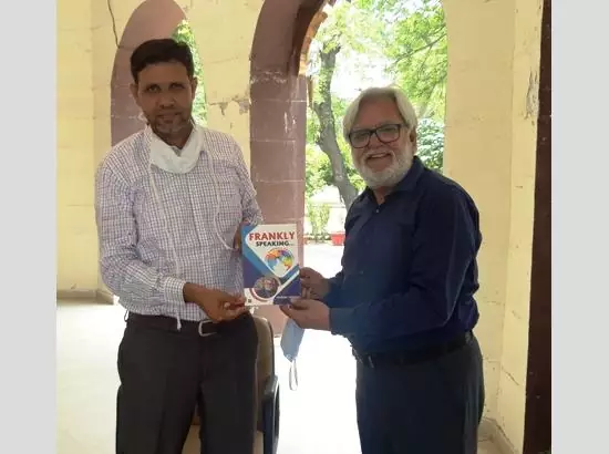 Social worker-Cum Sr Journalist Harish Monga gets appreciation by Dvnl Commissioner 
