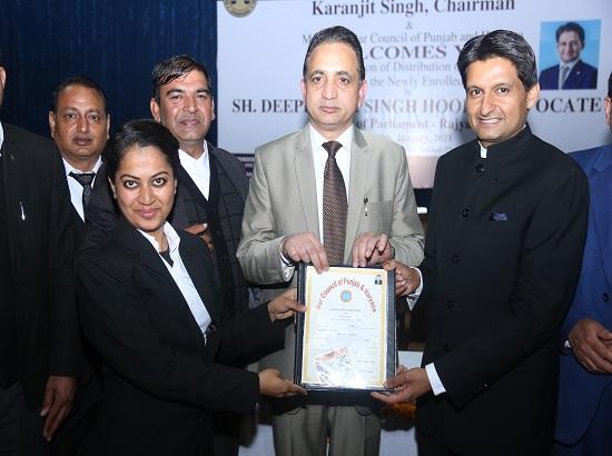 Chandigarh: 300 Law graduates enrolled as advocates