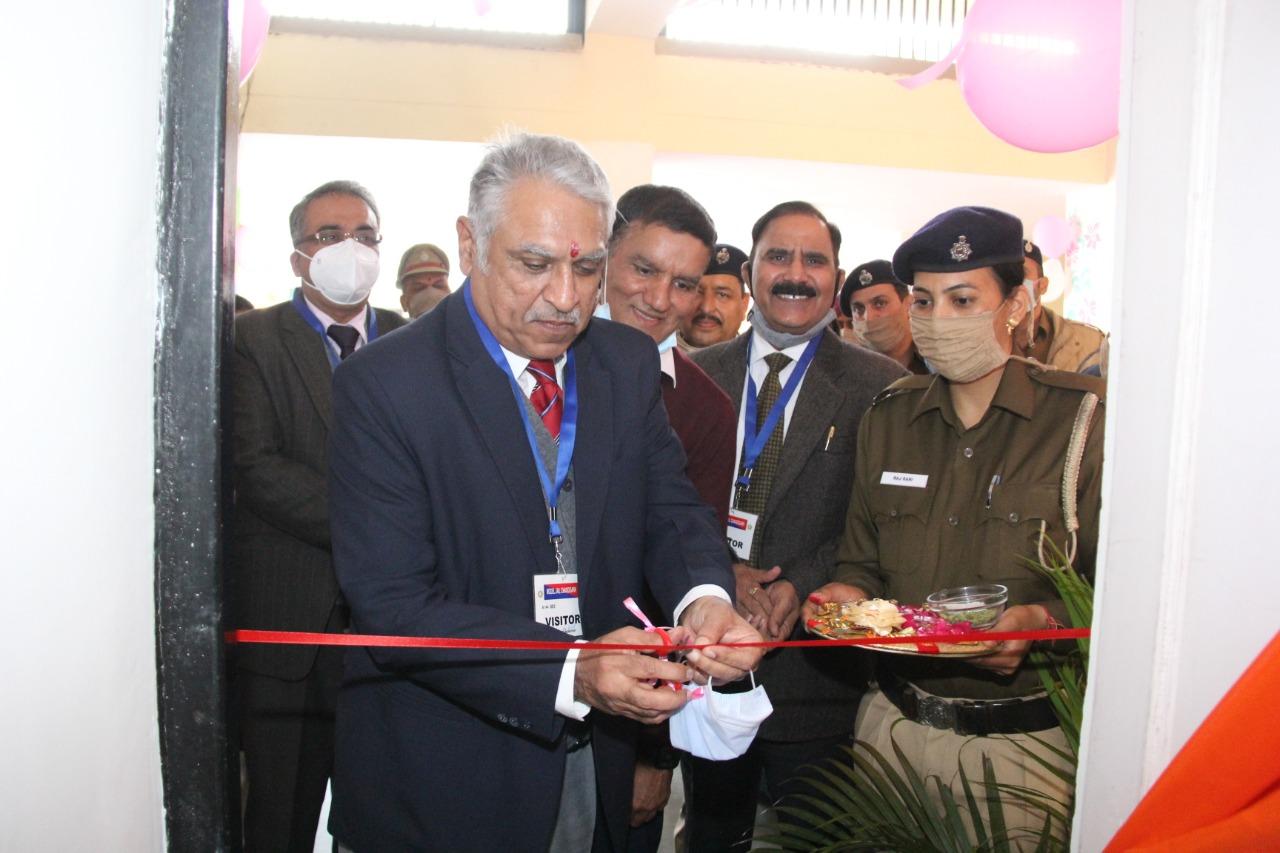Justice Jaswant Singh inaugurates Nyay Seva Kendra and in Model Jail