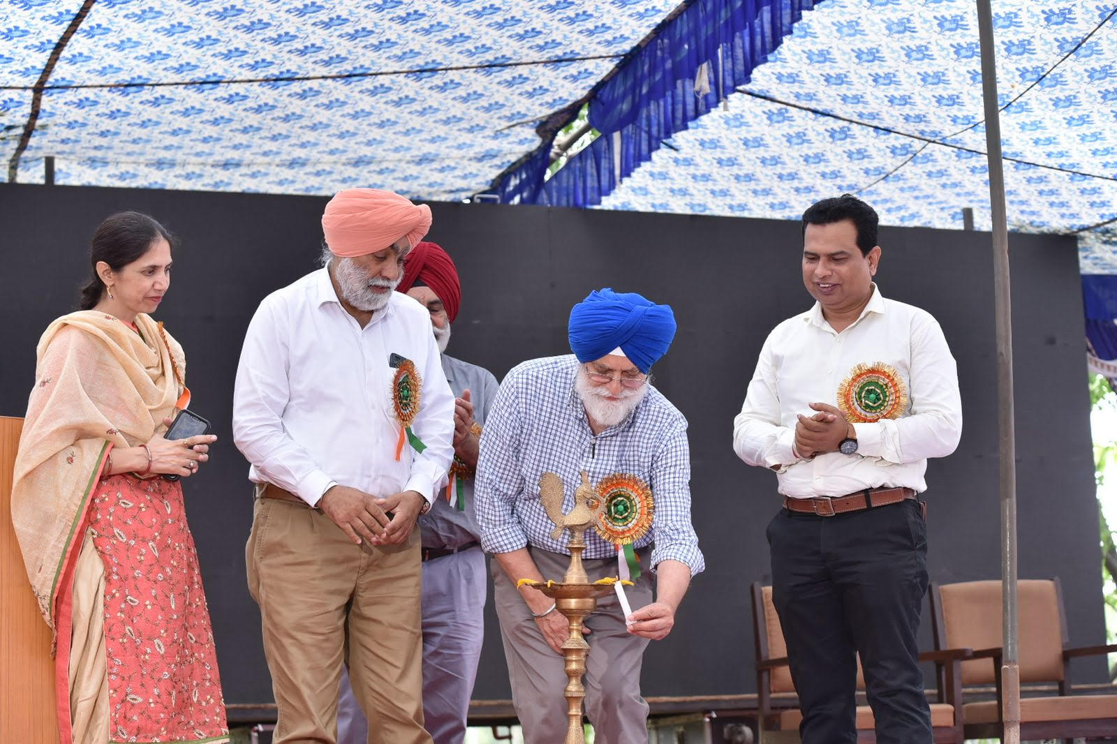 The Inter – Department Football (Boys/Girls) competitions started at Guru Nanak Dev University